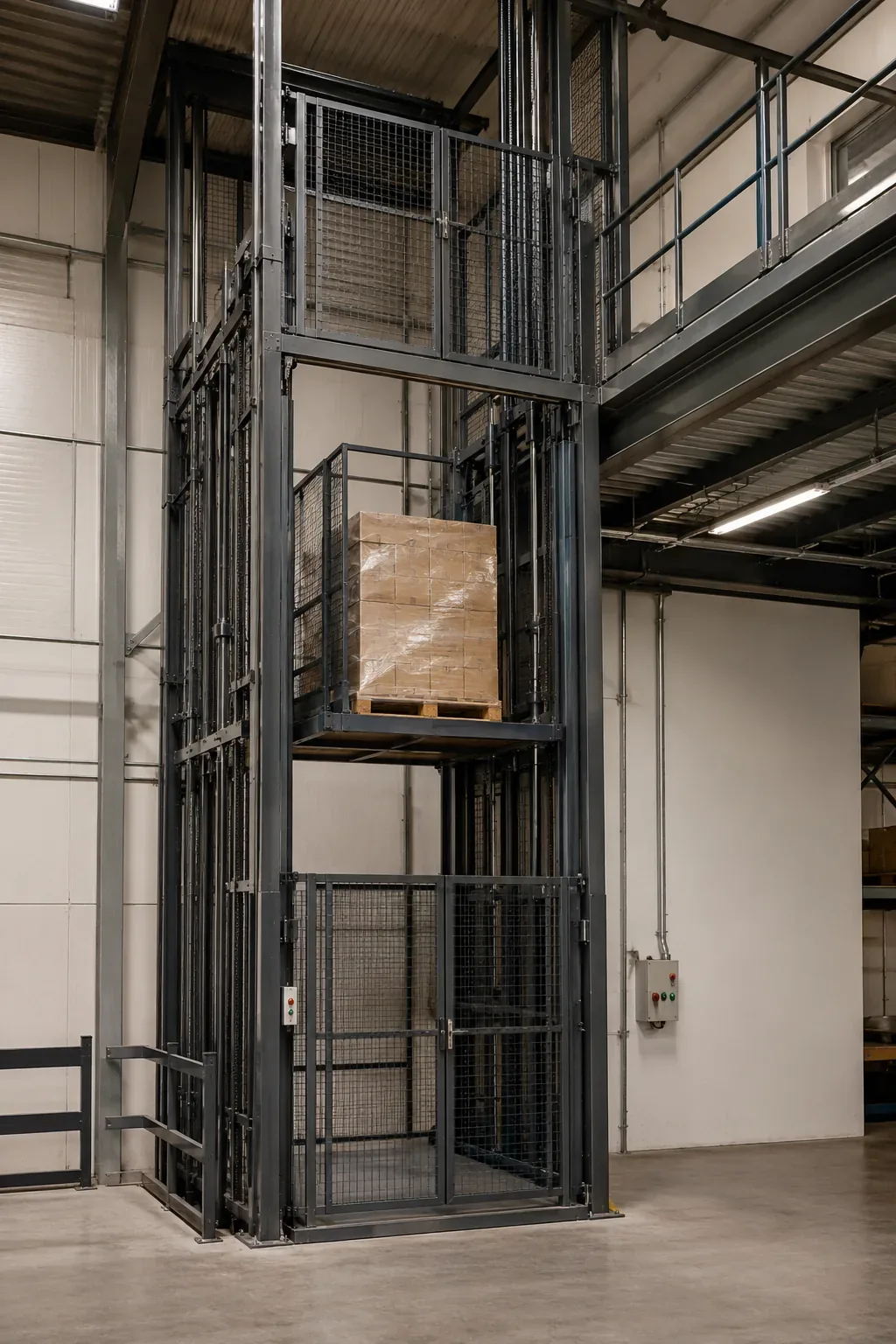 Goods and cargo lift
