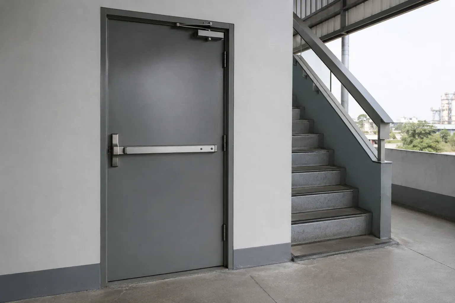 Emergency Exit Door
