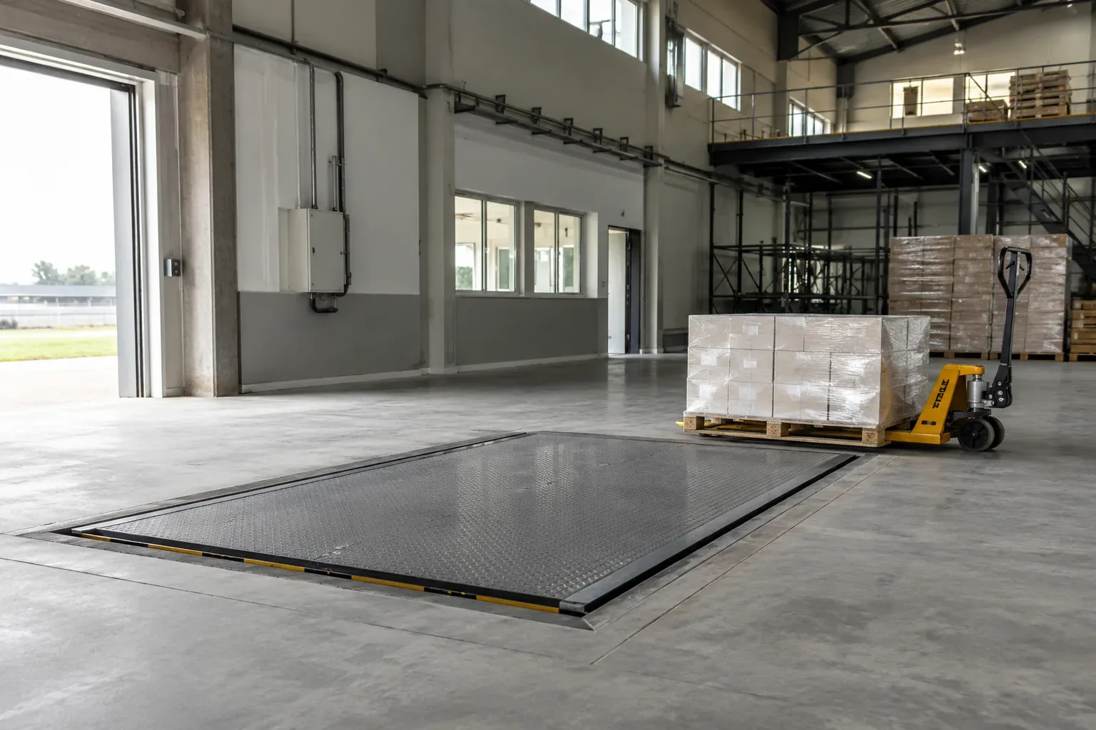 Pit-Mounted Scissor Lift