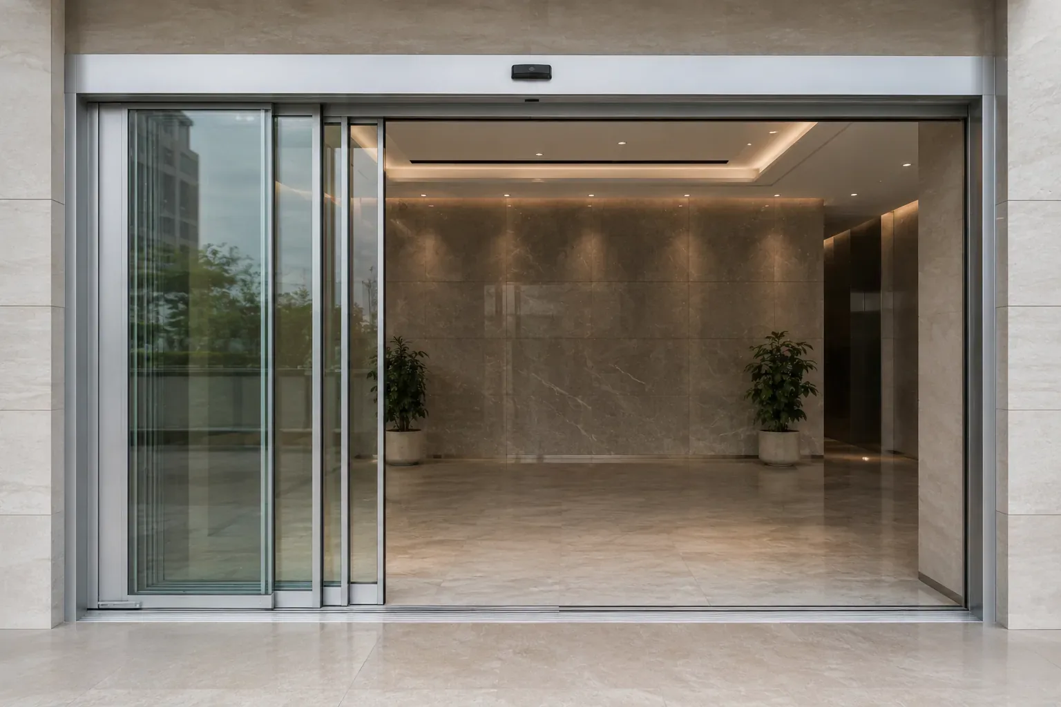 Telescopic Sliding Door