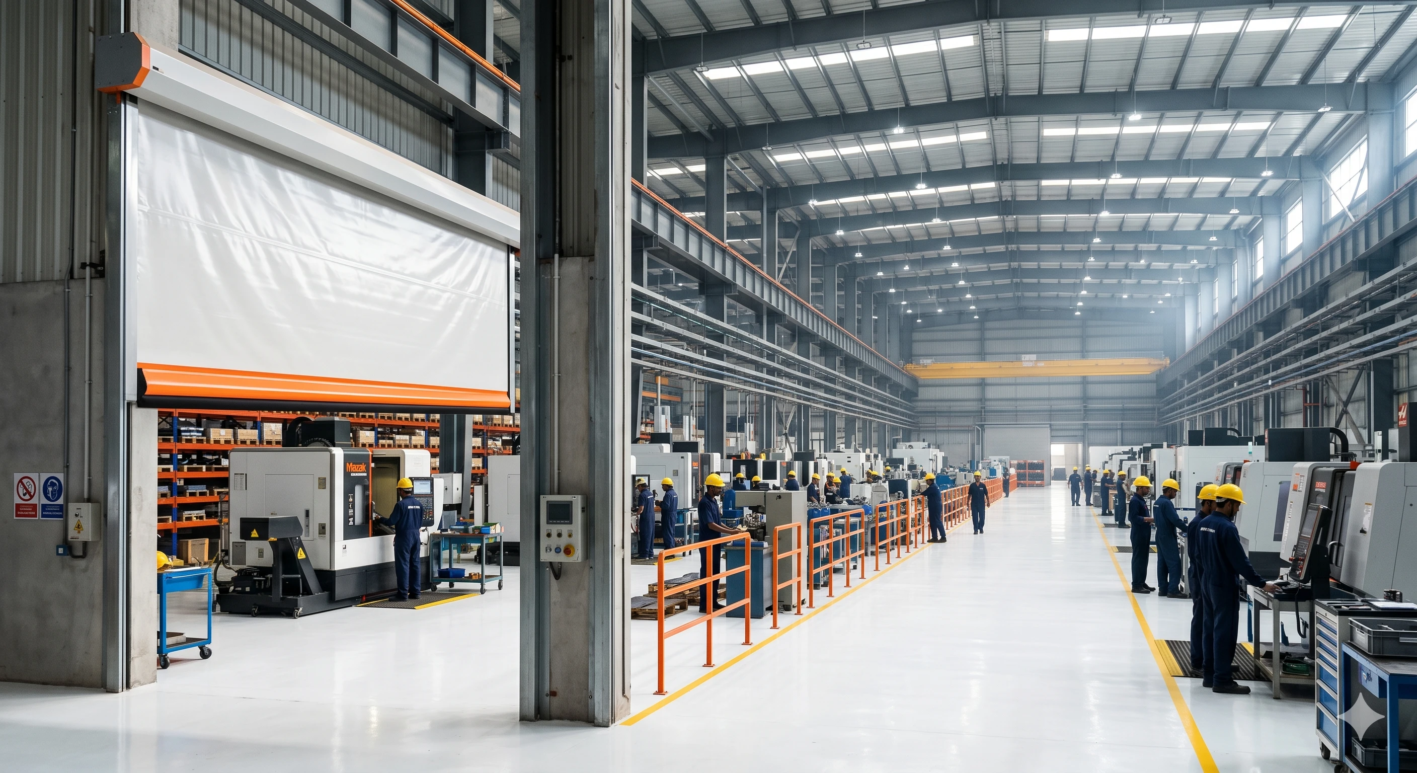 Musashi Auto Parts facility — High Speed Doors installation by Yadav Automation